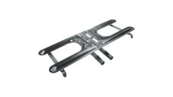 BBQ Grill Pro 15.5' Medium Twin Stainless Steel Burner With 2 Flexible 7.5'-10.5' Venturis