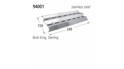 94001 BBQ Heat Plate - Broil King/Sterling