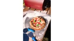 Alfa Forni Moderno Portable Pizza Oven - Antique Red -Napoleon || Broil King || Big Green Egg Sales PORTABLE20GAS20ANTIQUE20RED20 20Lifestyle2016 1000x563 1