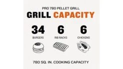 Traeger - Pro D2 780 Pellet BBQ - Free Cover & Folding Front Shelf -Napoleon || Broil King || Big Green Egg Sales Pro20780 1000x563 1