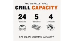 Traeger - Pro D2 575 Pellet BBQ - Free Cover & Folding Front Shelf -Napoleon || Broil King || Big Green Egg Sales Pro575 1000x563 1