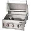 Sunstone Sun Series 3 Burner Built In Gas BBQ