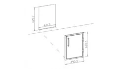 Whistler Grill Stainless Steel Vertical Door (Large) -Napoleon || Broil King || Big Green Egg Sales Whistler20Grill20Stainless20Steel20Vertical20Door20 Large 20cut20out 1000x563 1