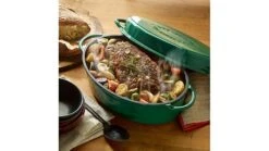 Big Green Egg Enamelled Cast Iron Dutch Oven 5.2L -Napoleon || Broil King || Big Green Egg Sales enameled dutch oven 1000x563 1