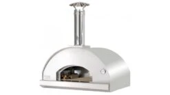 Fontana - Mangiafuoco Built In Wood Pizza Oven - Stainless Steel