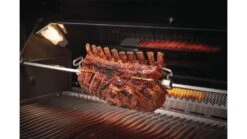 Napoleon Prestige PRO500RSIBNSS-3-GB Natural Gas BBQ - Free Rotisserie And Cover -Napoleon || Broil King || Big Green Egg Sales pro 500 rotisserie 1000x563 2