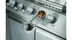 Napoleon Prestige PRO665RSIBNSS-3-GB Natural Gas BBQ - Free Rotisserie And Cover -Napoleon || Broil King || Big Green Egg Sales pro665 pro825 details wood chip smoker napoleon grills wide shot 1000x563 2